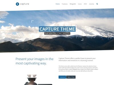 Шаблон для Joomla YooTheme Capture